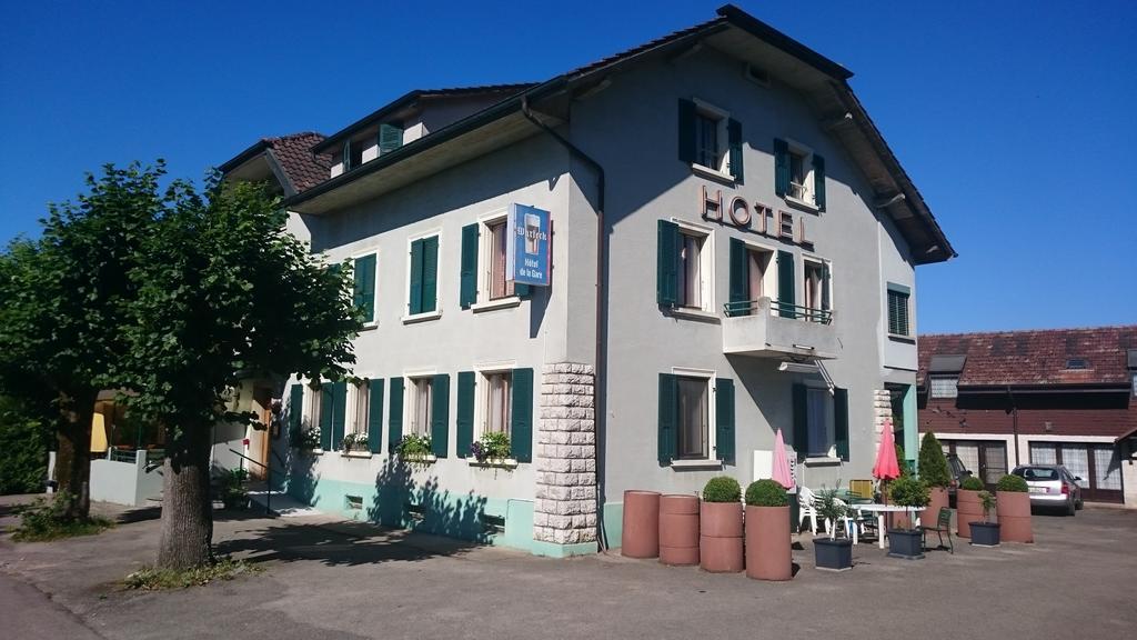 Hotel De La Gare, Vendlincourt Eksteriør bilde